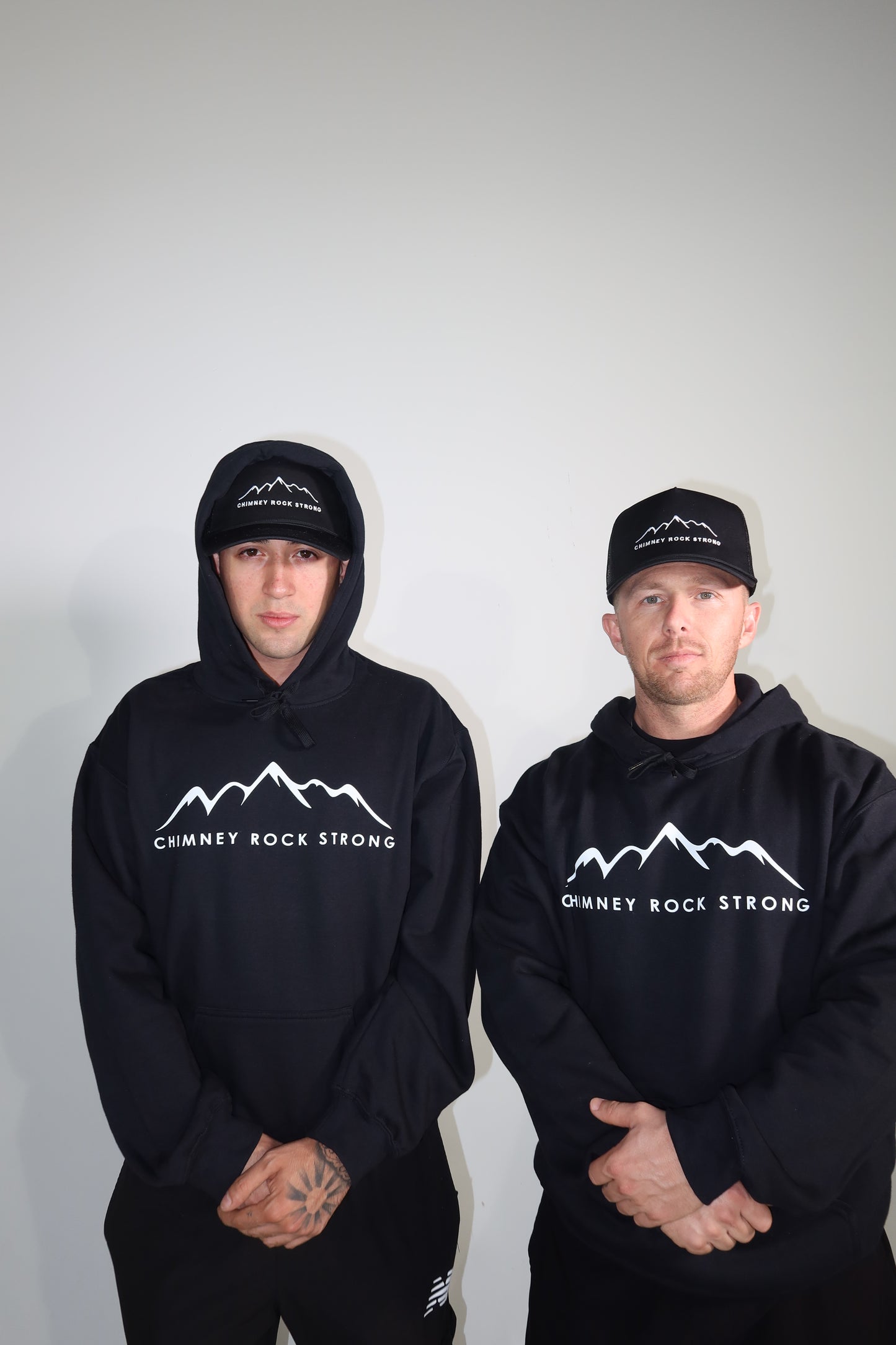 Chimney Rock Strong Black Trucker Hat Unisex