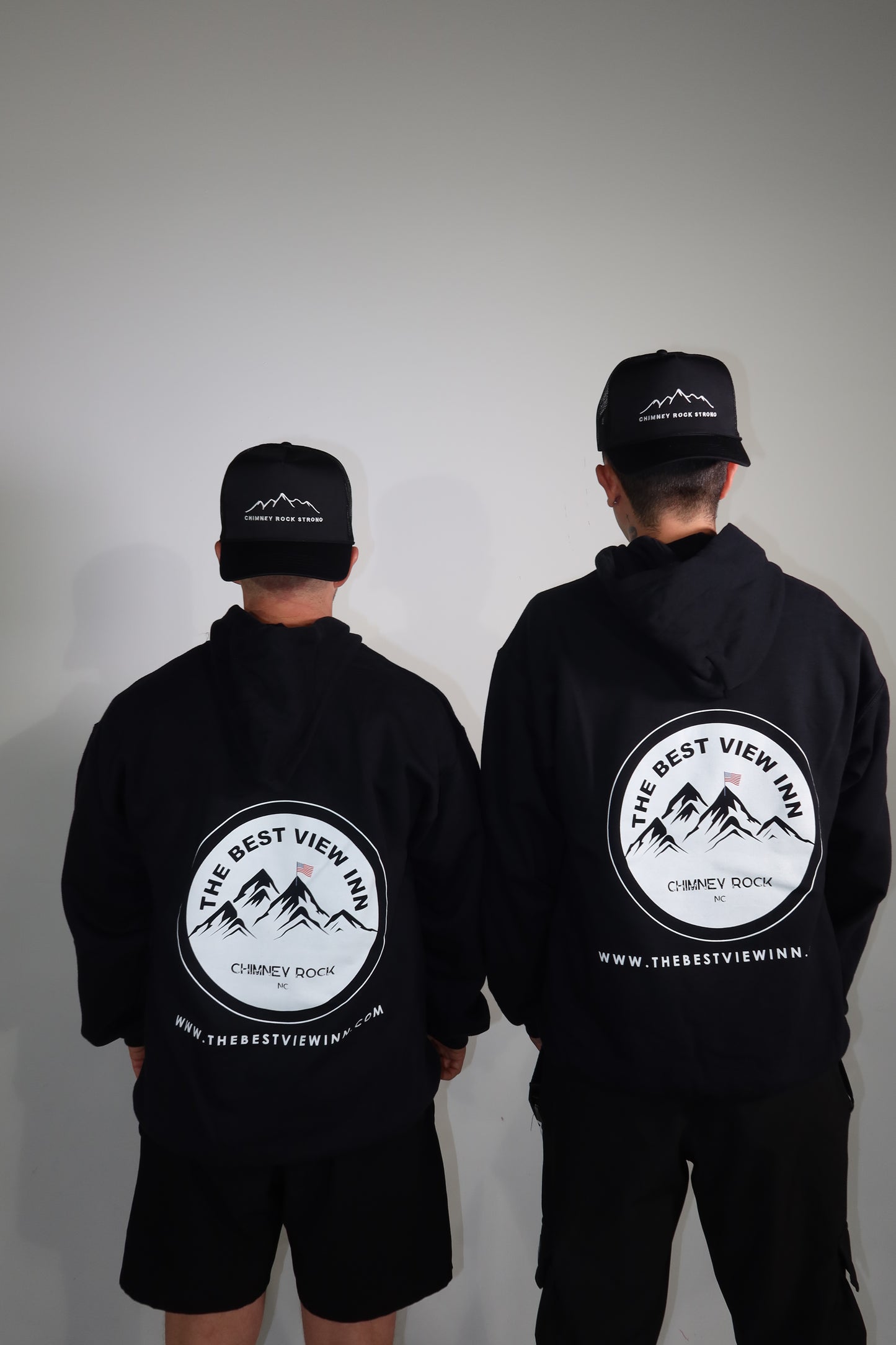 The Best View Inn Black Hoodie Unisex